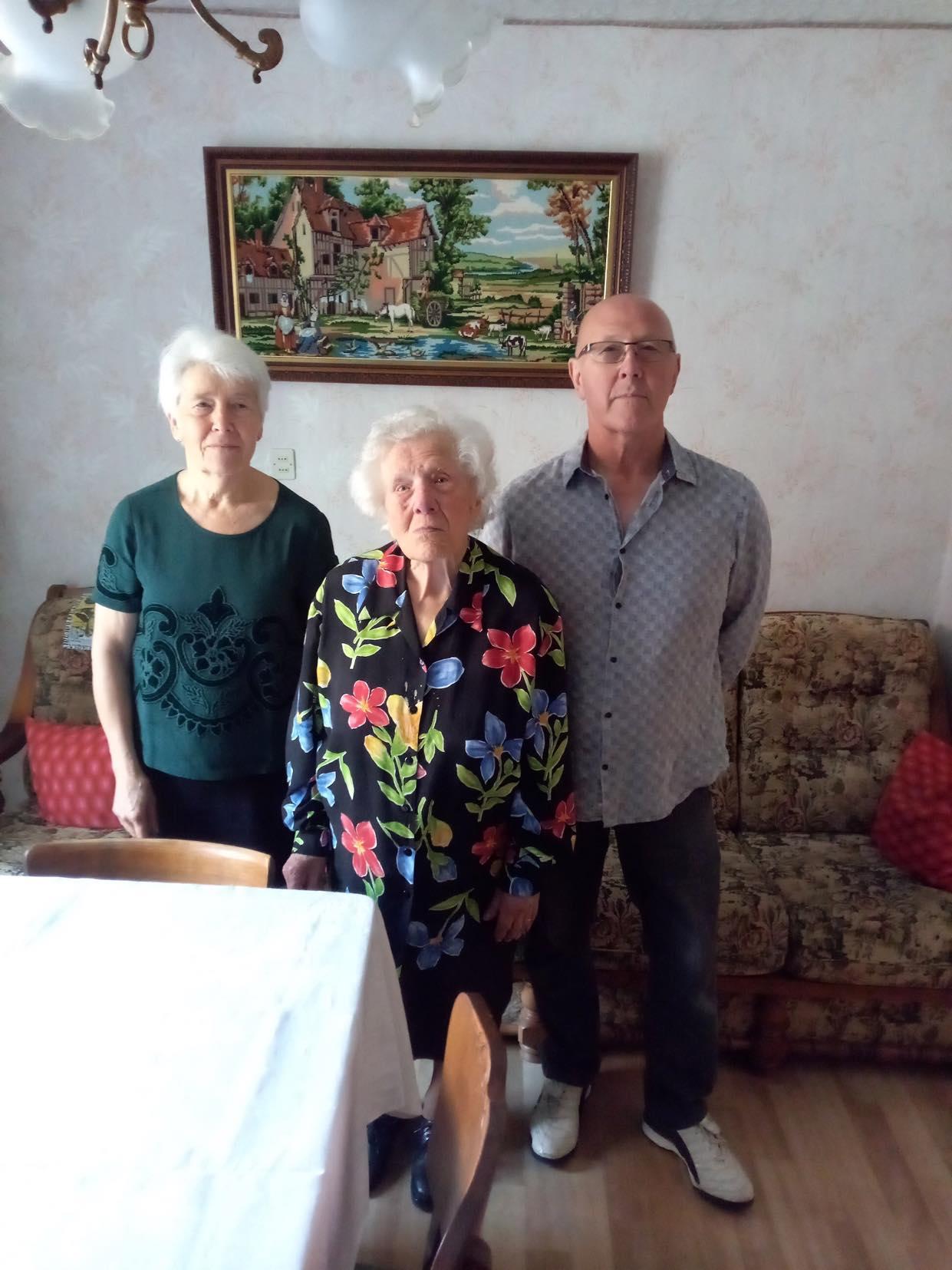 29 avril: Mme Louise Hubler fête ses 95 ans