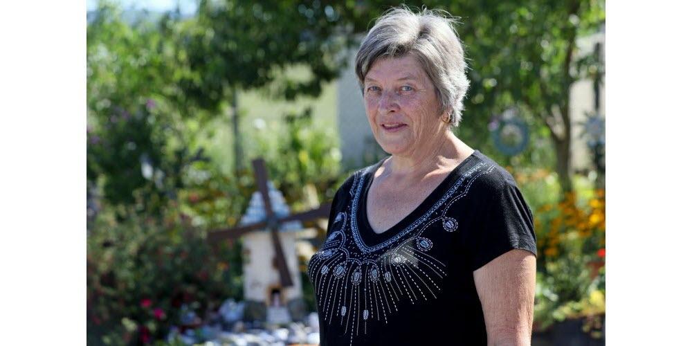 Josiane flota a bisel dans son jardin potager laureat du concours national des jardins potagers 2019 photo l alsace thierry gachon 1600618111